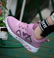 Girls Casual Shoes Light Mesh Sneakers Kids Summer Children Spring Autumn Tenis Cute Sport Cartoon Female Running Sock Footwear