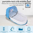 Baby Travel Bed Newborns Sleeping Nest with Net Foldable Baby Nest Mosquito Bassinet Infant Sleeping Bag Newborns Cradle Cribs