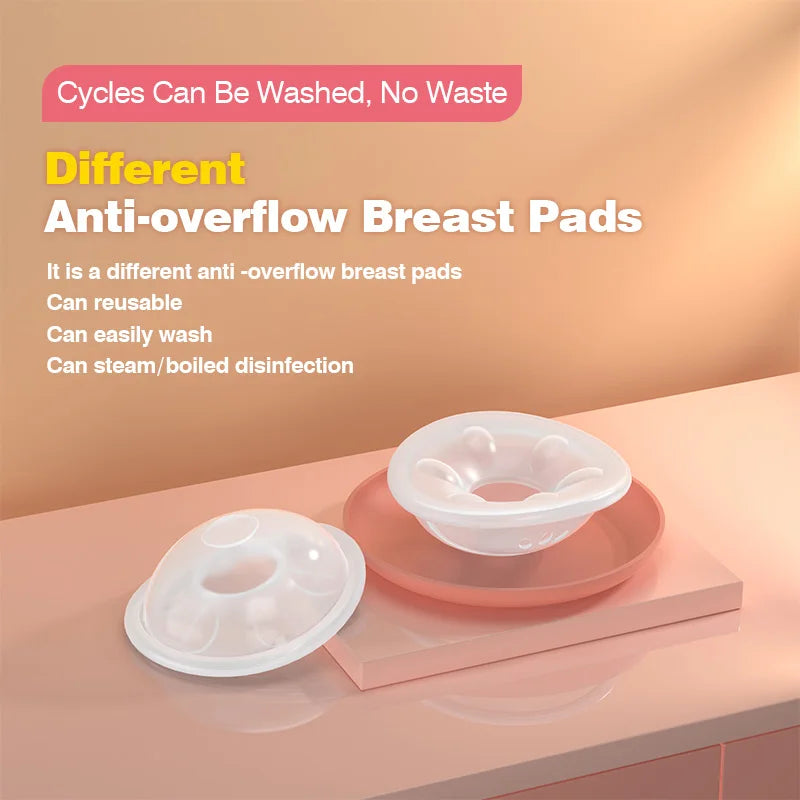 MAMIJOY MSB03 2pcs Wearable Milk Saver for Breastfeeding Manual Breastmilk Collector Silicone Breast Shell  Milk Collection Cup