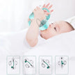 Baby Silicone Feeding Bottles Infant Drop-proof Milk Bottle with Straw Child Anti-hot Handle Drinking Bottle Baby Milk Feeding