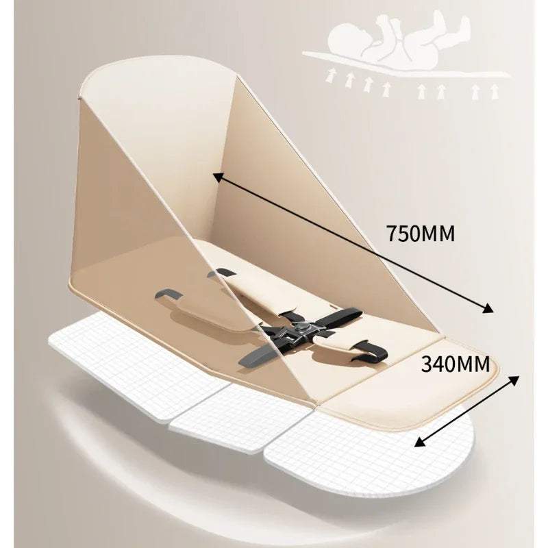 A5 High View Baby Stroller Lightweight Foldable Baby Stroller Can Sit or Lie Portable Pocket Baby Stroller