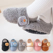 0-5Y Baby Non Slip Floor Socks Soft Sole Anti Skid Walking Socks Fleece Lined Toddler Socks Winter Indoor Shoes Infants Kids‌