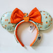 Disney Princess Headband Mickey Ear Rapunzel Snow White Sequin Bow Hair Hoop Gift Girl Accessories Halloween Gift Christmas Jack