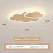 AuroraRealm Children's Bedroom LED Ceiling Lamp Creative White Cloud Boy Girl Study Fixture Lustre Home Decor Living Room Lights