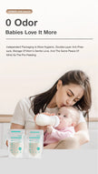 MAMIJOY 10/30/100Pcs 150ML Breast Milk Storage Bag Disposable Small Capacity Frozen Milk Storage Bag BPA Free Safe Feeding Bags