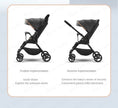 Baby Carriage,Bi-directional ultra lightweight foldable high landscape four wheel shock absorber baby stroller,baby cart