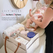 Baby Felt Storage Nursery Organizer Basket Infant Diaper Bag with Handle Caddy Changing Nappy Kids Storage Carrier Large Pocket