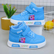 New Kpop Demon Hunter Children Sneakers For Girls High-Top Shoe Autumn White Shoe Casual Running Shoe Anti Slip Soft Sole Tenis