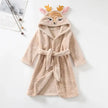 Warm Soft Children Flannel Pajamas Boy Astronaut Robe Winter Christmas Kids Bathrobe Baby Girl Homewear Child Sleepwear 2-12Year