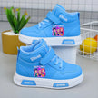 New Kpop Demon Hunter Children Sneakers For Girls High-Top Shoe Autumn White Shoe Casual Running Shoe Anti Slip Soft Sole Tenis