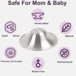 Hot Soothing Nipple Shields Silver Healing Breastfeeding Essentials Original Easy to Use Nipple Covers Breastfeeding for Any Mum