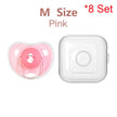 Cartoon Pattern Thumb Shape Toddlers Soothe Kids Newborn Baby Silicone Teething Pacifier
