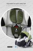 2025 New Baby Stroller 4in1 Multifunctional Newborn Baby Stroller 3in1 Foldable Basket Type Seat Lightweight Travel Pram