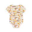 4Pieces Baby Clothing Four Season Unisex Cartoon Short Sleeve Baby Boy Girl Bodysuits Cute 100%Cotton Newborn Clothes