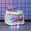 Kids' LED Glowing Sneakers – Breathable Mesh Animated Shoes for Boys & Girls