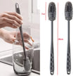 Long Handle Cup Brush,Kitchen Glass Bottle Cleaning Brush,Milk Bottle Tea Cup Scrubber,No-Electricity Required Cleaning Tool