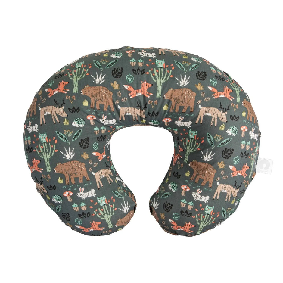 Breathable Stretch Nursing Pillow Cover Detachable Infant Support Cushion Versatile Baby Sitting Aid for Home/Travel 0-12 Months