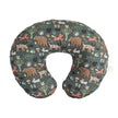 Breathable Stretch Nursing Pillow Cover Detachable Infant Support Cushion Versatile Baby Sitting Aid for Home/Travel 0-12 Months