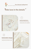 2026 Baby Crib Fence Soft Cotton Bag Anti-collision Strip Children's One-piece Bed Fence Spliced Bed Protection Cloth Baby Fence