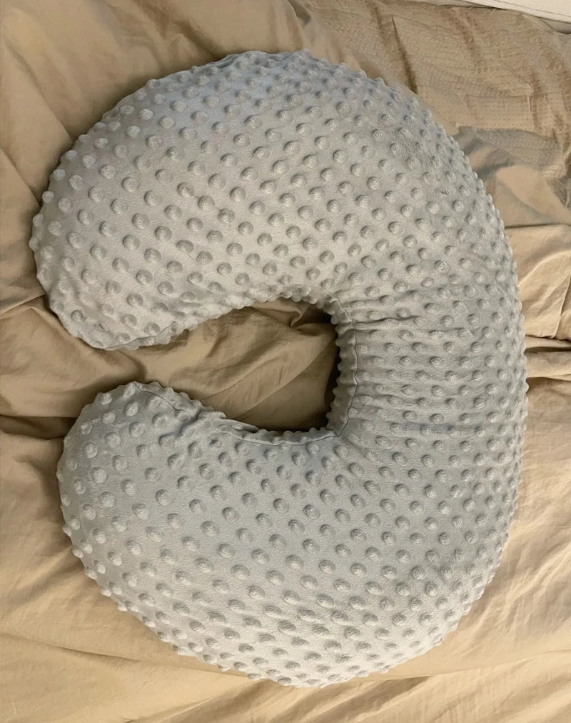 Baby Nursing Pillow Cover Cartoon Breastfeeding Pillow Slipcover Ultra Soft Snug Fits On Newborn Nursing Pillow