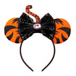 2025 New Style Mickey Minnie Ear Headband Sequin Bows Girl Adult Kids Halloween Party Cosplay Hair Accessories Princess Hairband