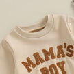 0-3Y Newborn Toddler Baby Boy Fall Winter Outfits Letter Crewneck Sweatshirt Casual Pants Set 2Pcs Clothes