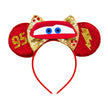 2025 New Style Mickey Minnie Ear Headband Sequin Bows Girl Adult Kids Halloween Party Cosplay Hair Accessories Princess Hairband