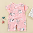 New Baby Onesies Climbing Clothes Pure Cotton Summer Newborn Boys Girls Rompers Short-Sleeved Thin Harness Infant Clothes