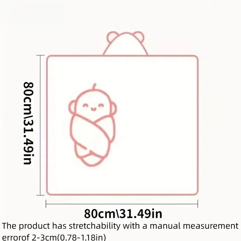 Hot Selling New Animal Hooded Baby Bath Towel Soft Cap Warm And Fast Absorbent Coral Velvet Bathrobe For Boys And Girls