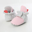 Meckior New Baby Socks Shoes Star Toddler First Walkers Booties Cotton Comfort Soft Anti-slip Warm Infant Baby Boy Girl Shoes