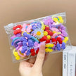 10/20Pcs/Set Cute Cartoon Rubber Elastic Hair Bands Girls Not Hurt Hair Small Scrunchie Kids Sweet Hair Ties Hair Accessories