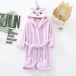 Warm Soft Children Flannel Pajamas Boy Astronaut Robe Winter Christmas Kids Bathrobe Baby Girl Homewear Child Sleepwear 2-12Year