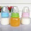 60ML Baby Bottle Portable Safe PP Plastic Mini Baby Bottle Kids Nursing Care BPA Free Infant Milk Fruit Juice Feeding Bottle