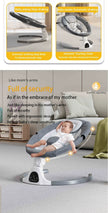 Multipurpose Electric Baby Sleep Rocking Chair Automatic Swing Infant Rocker Comfort Cradle Stroller Toys for Baby 0-3 Years Old