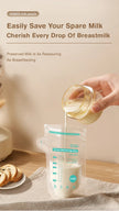MAMIJOY 10/30/100Pcs 150ML Breast Milk Storage Bag Disposable Small Capacity Frozen Milk Storage Bag BPA Free Safe Feeding Bags