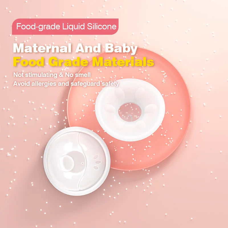 MAMIJOY MSB03 2pcs Wearable Milk Saver for Breastfeeding Manual Breastmilk Collector Silicone Breast Shell  Milk Collection Cup