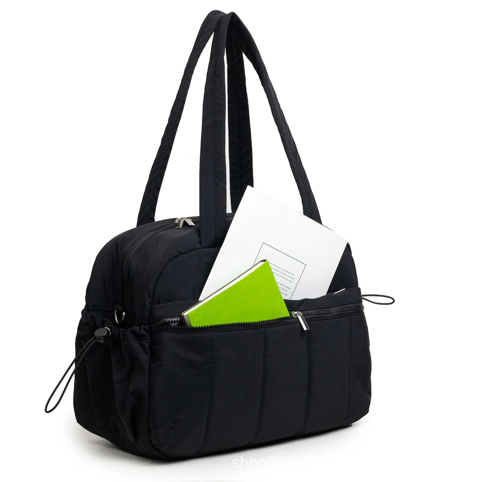 Multifunctional Travel Duffel Bag: Baby Diaper Bag, Gym & Hospital Bag with Waterproof Compartment