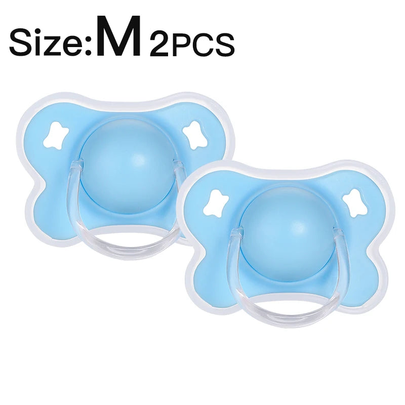 Butterfly Type Thumb Shape Toddlers Soothe Kids Newborn Baby Silicone Teething Pacifier