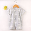 New Baby Onesies Climbing Clothes Pure Cotton Summer Newborn Boys Girls Rompers Short-Sleeved Thin Harness Infant Clothes