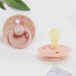 1 Pc Baby Latex Pacifier More Soft close to MOM's breast Round baffle variety colors Younger baby pacifier soother