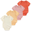 4Pieces Cotton Newborn Bodysuit Print Baby Girl Clothes 0-12M Cartoon Baby Boy Clothes Summer Short Sleeve Romper Bebes
