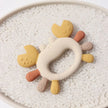 Crab-Shaped Baby Teether  Food-Grade Silicone Teething Toy  BPA-Free Chillable Infant Teether for Sore Gums 0-24 Months