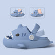 Children Sandals Kids Slippers Shoes Cartoon Shark Summer Boys Girls Baby Thick Soft Sole Non-slip