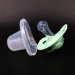 2pcs/pack Baby Pacifier Soother with Cover for Daily and Night Use
