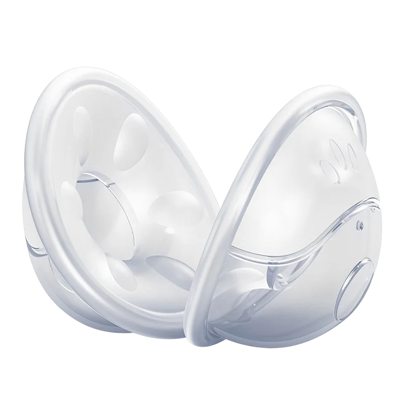 MAMIJOY MSB03 2pcs Wearable Milk Saver for Breastfeeding Manual Breastmilk Collector Silicone Breast Shell  Milk Collection Cup