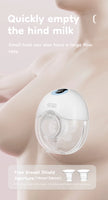 MAMIJOY Wearable Breast Pump 4 Modes & 36 Levels Portable Electric Breast Pumps Comfort Milk Collector Hands Free Low Niose EB46