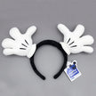 Disney Princess Headband Mickey Ear Rapunzel Snow White Sequin Bow Hair Hoop Gift Girl Accessories Halloween Gift Christmas Jack