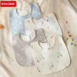 INSULAR Baby Bibs Newborn Cotton Soft Saliva Towel Infant Feeding Cloth Muslin Stuff Printing Pinny Waterproof U-shaped 3 Layers