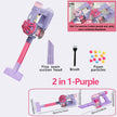 Kids Simulation Electric Vacuum Cleaner Cleaning Set for Toddlers Role Play Housekeeping Educational Toys Girl Boy Gifts