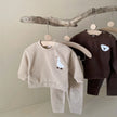 Infant Baby Boys Girl Clothes Newborn Autumn Long Sleeve Goose Bear Pattern Cotton Tops Casual Pants Toddler Clothing Outfit Set